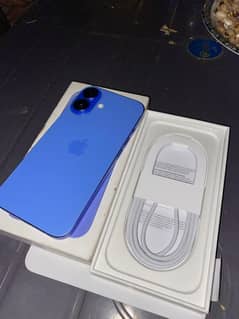 i phone 16 jv blue 128 full box