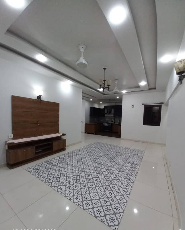 3 Bed DD Semi Furnished Apartment Available for Sale Saima Jinnah Avenue 12