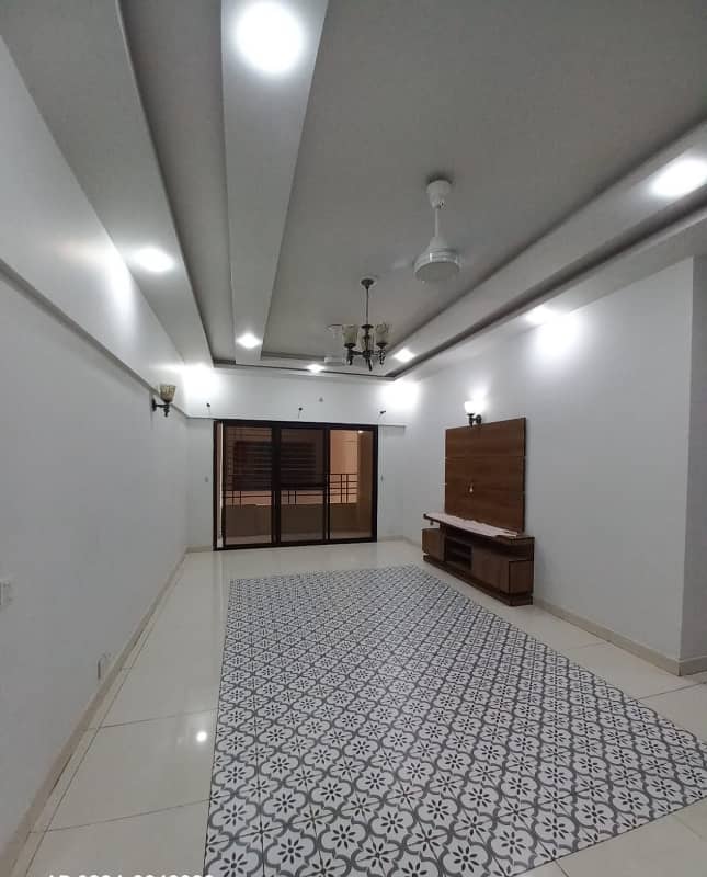 3 Bed DD Semi Furnished Apartment Available for Sale Saima Jinnah Avenue 13