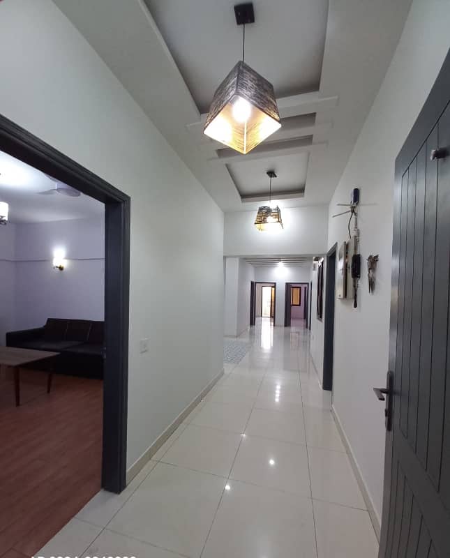 3 Bed DD Semi Furnished Apartment Available for Sale Saima Jinnah Avenue 14