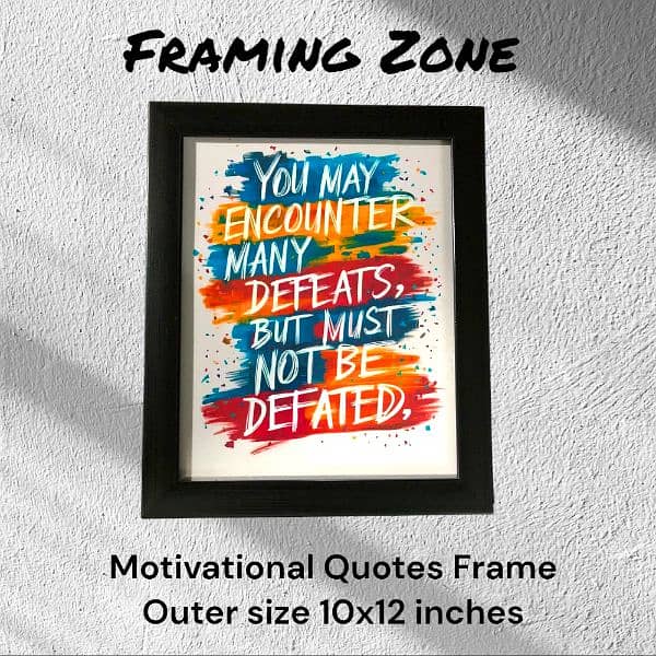 Quotation wall frame office wall frame 2