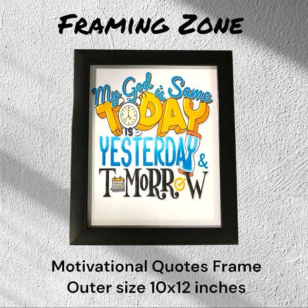 Quotation wall frame office wall frame 4