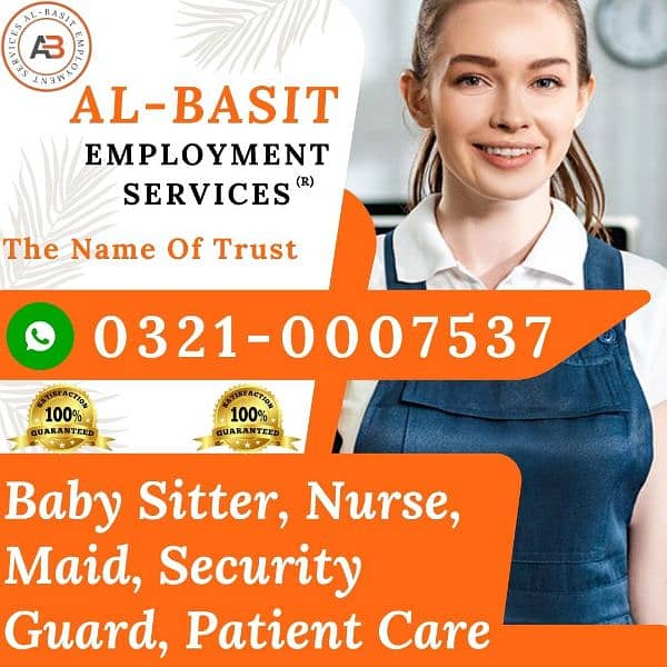 house Maid babysitter cook All staff available 0