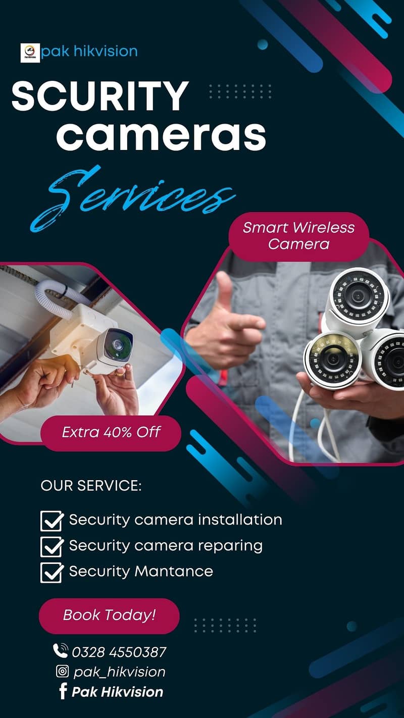 cctv camera installation services contact this num only 0328 4550387 0