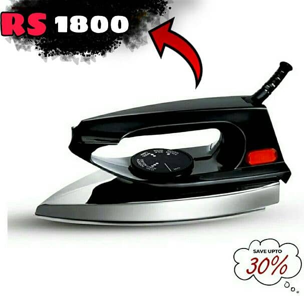 new lite wait iron national 1500 watt RS 1800 0