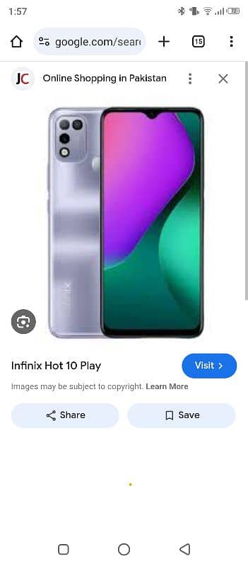 infnix hot 10 play 0