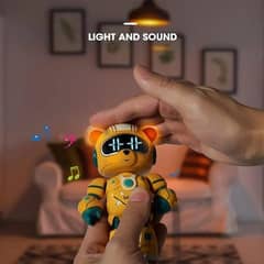 Lendo Robot Toys Multifunction Desktop Bear Shape Smart Robot