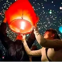 SKY LANTERN ( Random Colors ) 03082499785