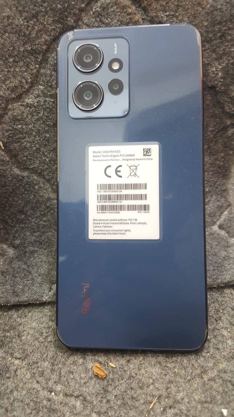 Xiaomi Redmi Note 12 Pro 8gb ram, 128gb rom 0