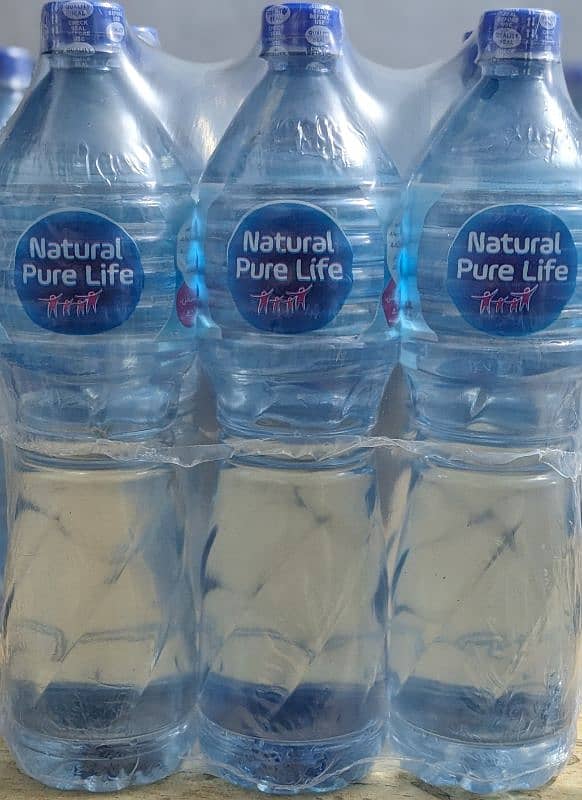 Half Liter/ 1.5 Liter Mineral Water Bottle Pet Available 3