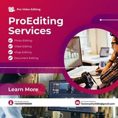 logo design Video Editing Vlogs Editing services