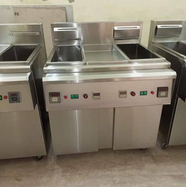 Hit line houd ducting fryer pizza oven shawarma dough mixer equipment 4