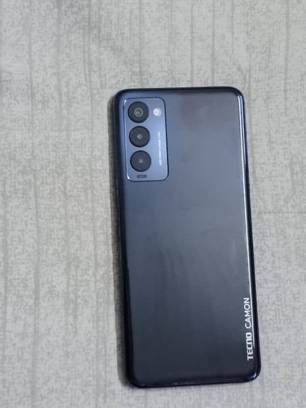 Tecno camon 18t with box and charger 0