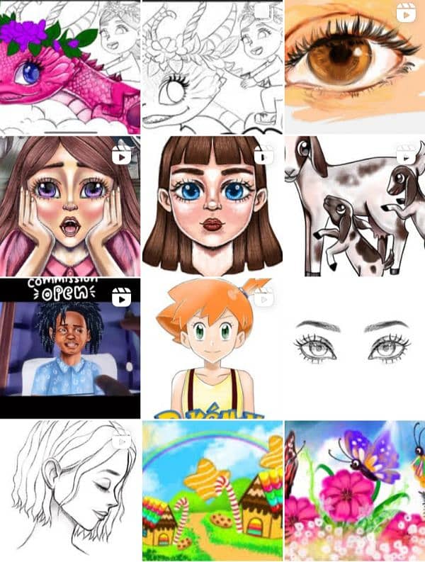 Sketching/Logo/illustration/Book/Animation/Cartoon/Anime (03125194381) 11