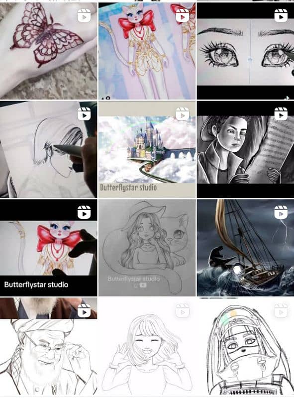 Sketching/Logo/illustration/Book/Animation/Cartoon/Anime (03125194381) 13