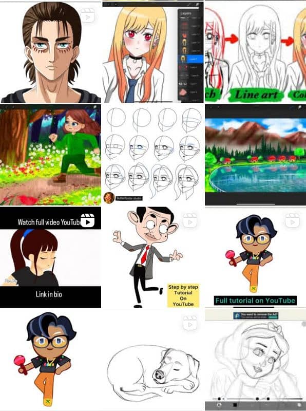 Sketching/Logo/illustration/Book/Animation/Cartoon/Anime (03125194381) 15