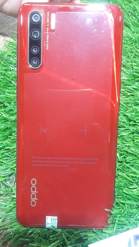 OPPO f15 8/256 Red/ Black colour 4