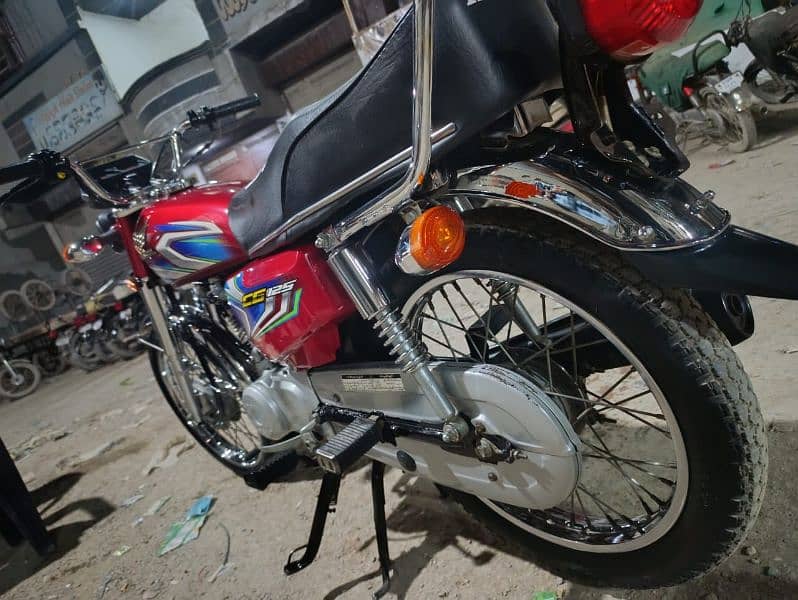 HONDA CG 125 MODEL 2022 ORIGINAL CONDITION 4