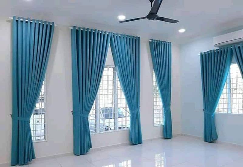 Curtains blind. 14