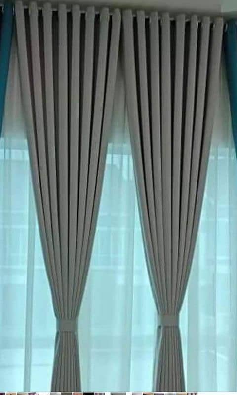 Curtains blind. 15