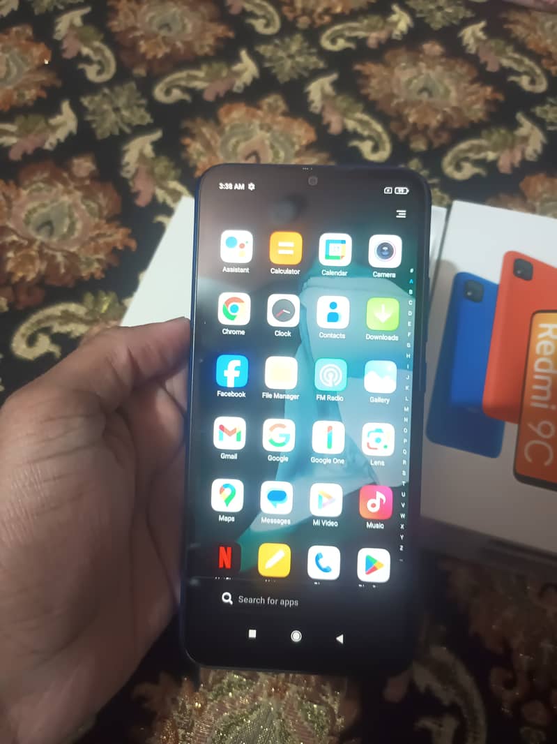 Redmi 9C 3GB Ram 64GB Rom All accessories complete with box. 8