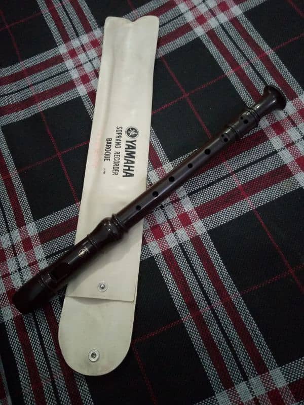 Flute Yamaha soprano recorder flute 1