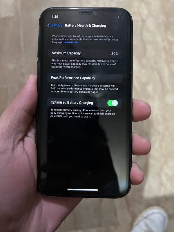 iphone 11 Dual sim PTA proved 128Gb waterpack 89% battery health 6