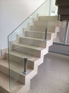 GLASS STAIR RAILING TARESS RAILINGS