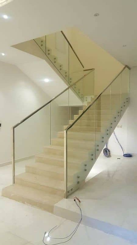 GLASS STAIR RAILING TARESS RAILINGS 2