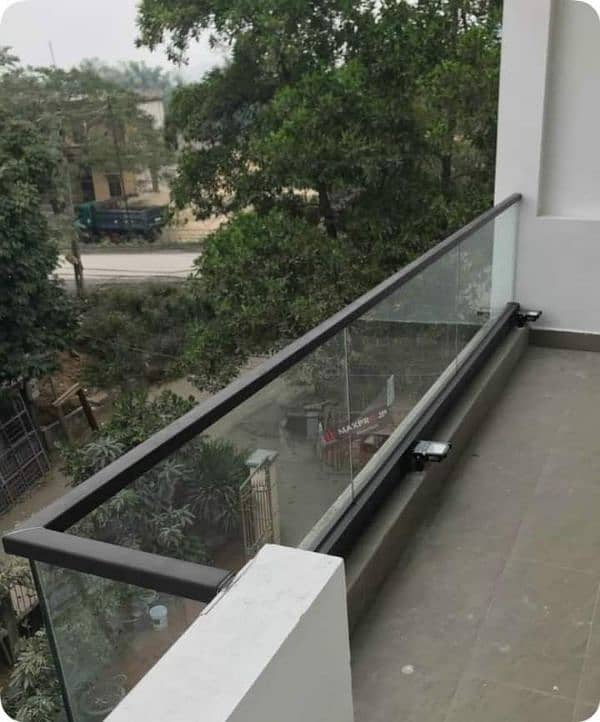 GLASS STAIR RAILING TARESS RAILINGS 13