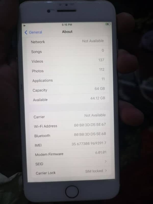 iphone 8plus 64 gb non pta 2