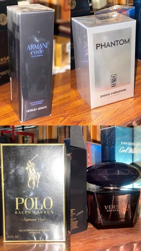 All officially unsealed brand perfume 1