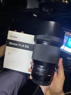 sigma 85mm 1.4 canon mount dg