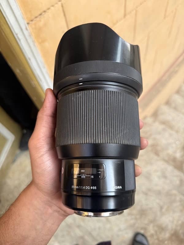 sigma 85mm 1.4 canon mount dg 3