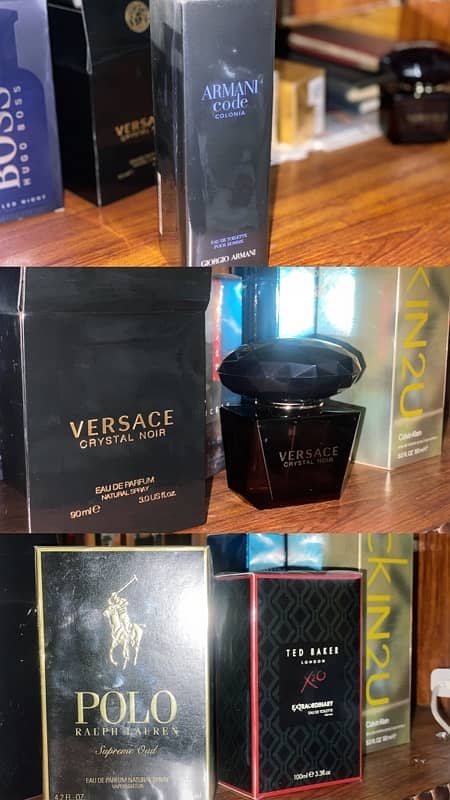 All officially unsealed brand perfume 0