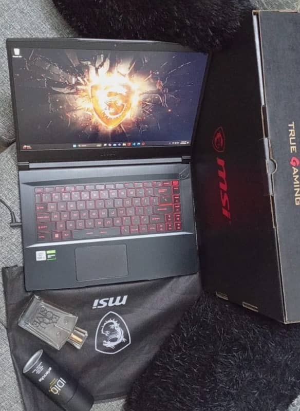 MSI Gaming laptop | H processor | 10th Gen | 4GB GTX Graphics 3