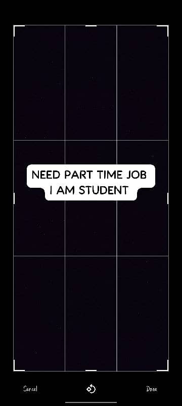 i am student i need part time job 0