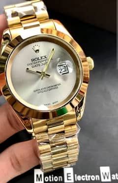 Rolex date just watch original company watch for men's & women's