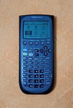 Texas Instruments Ti-89 Graphical Calculator.