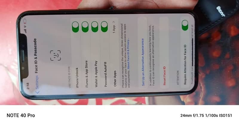 iphone x 256 GB PTA Approved 8