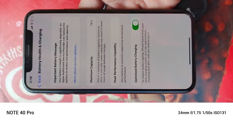 iphone x 256 GB PTA Approved 9