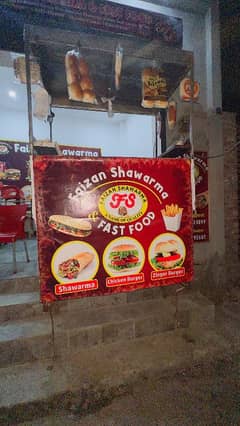 Shawarma Counter plus frier