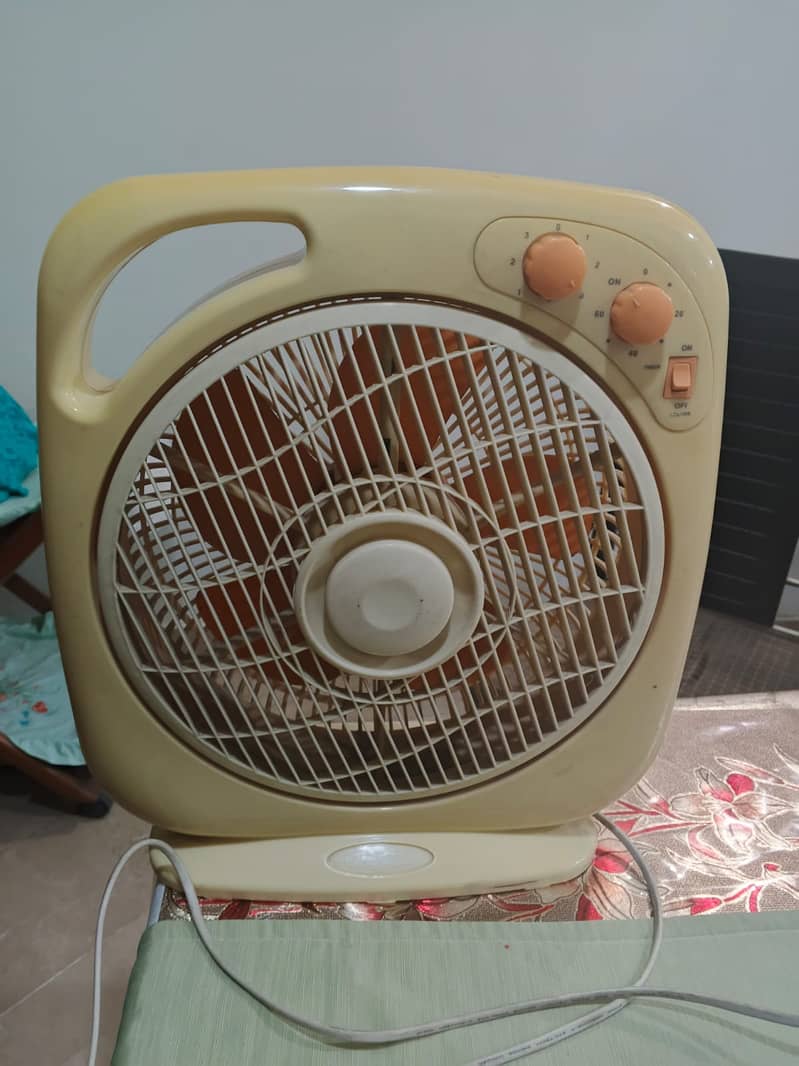 Potable Table Fan (Best condition with low voice) 0