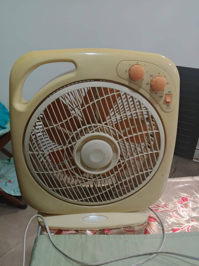 Potable Table Fan (Best condition with low voice) 1