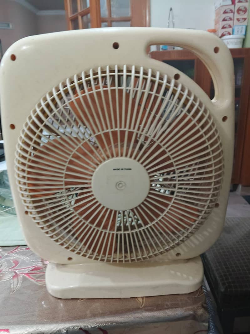 Potable Table Fan (Best condition with low voice) 2