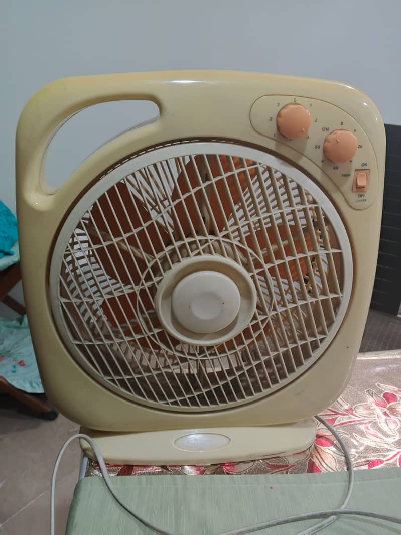 Potable Table Fan (Best condition with low voice) 3