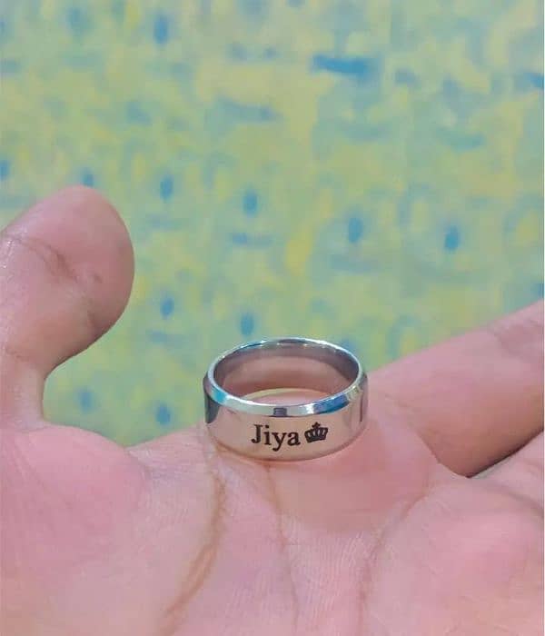 Customize Rings apna name wali rings lo 1