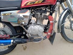 Honda cg 125 self start