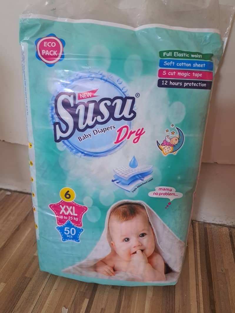 Susu Diapers New packet  XXL in 1200 0