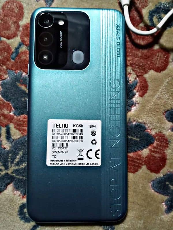 Tecno spark 8C For sale 4/128 lush condition 10/10 open box 3